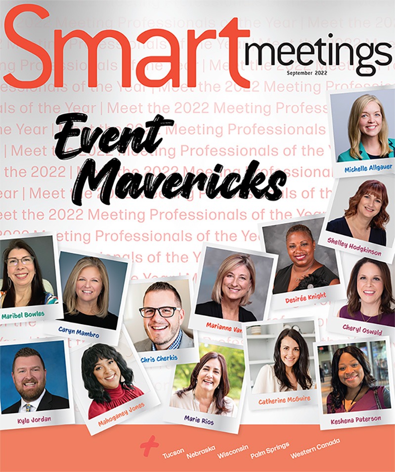 cover of smart meetings september 2022 issue