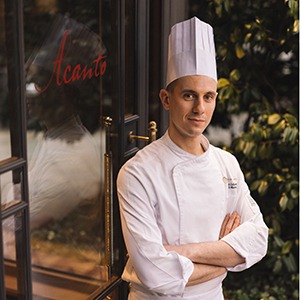 Matteo Gabrielli, chef of Acanto Restaurant for Smart Moves