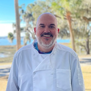 Michael Stewart, executive chef at Cuthbert House