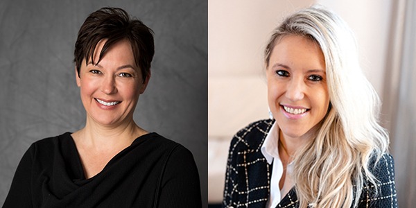 Headshots of Stacey Howlett, general manager, and Amanda Lane, director of sales and marketing, for The Magnolia, St Louis