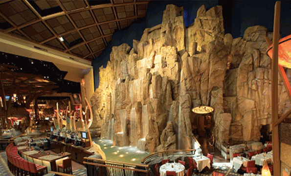 Rock Wall Mohegan Sun