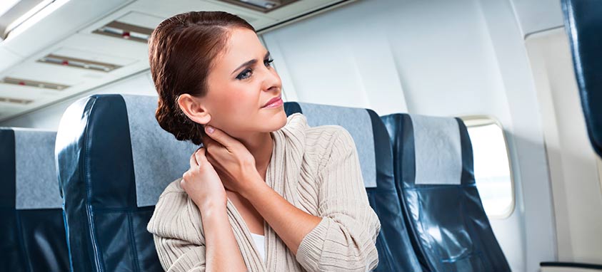 How to Avoid Back Pain on a Plane
