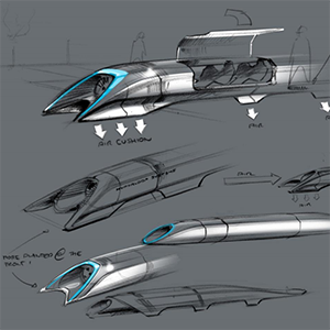 Elon Musk hyperloop designs