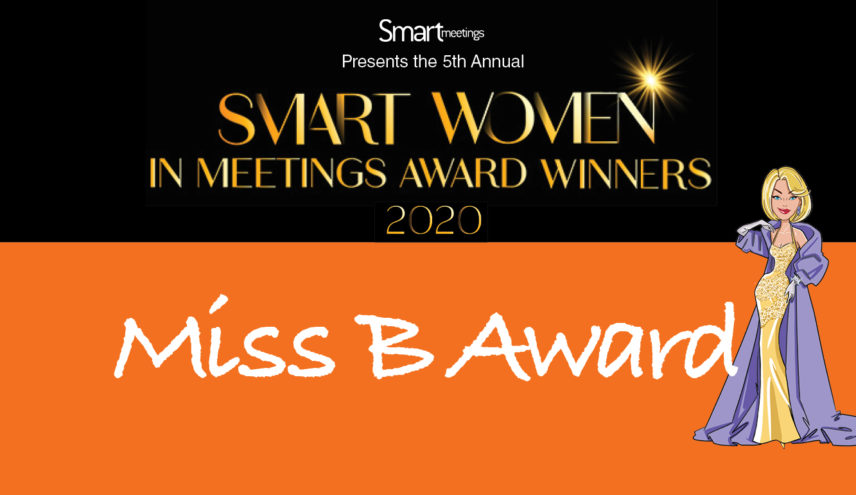 Smart Women In Meetings 2020: Miss B Award - Smart Meetings