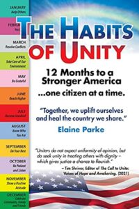 The cover of the book "The Habits of Unity: 12 months to a stronger America"