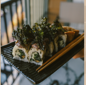 Sushi Rolls from Mitate restaurant in portland, oregon