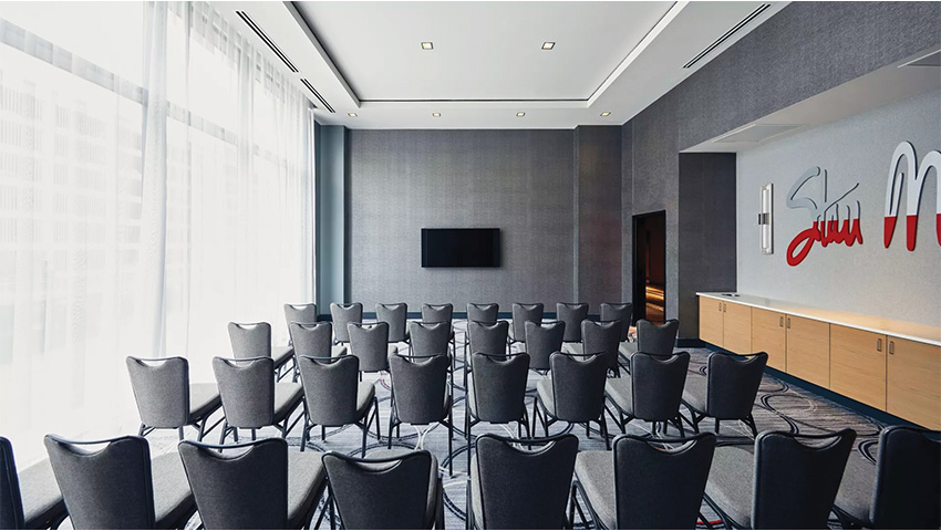 conference room at live by loews in st. louise, missouri