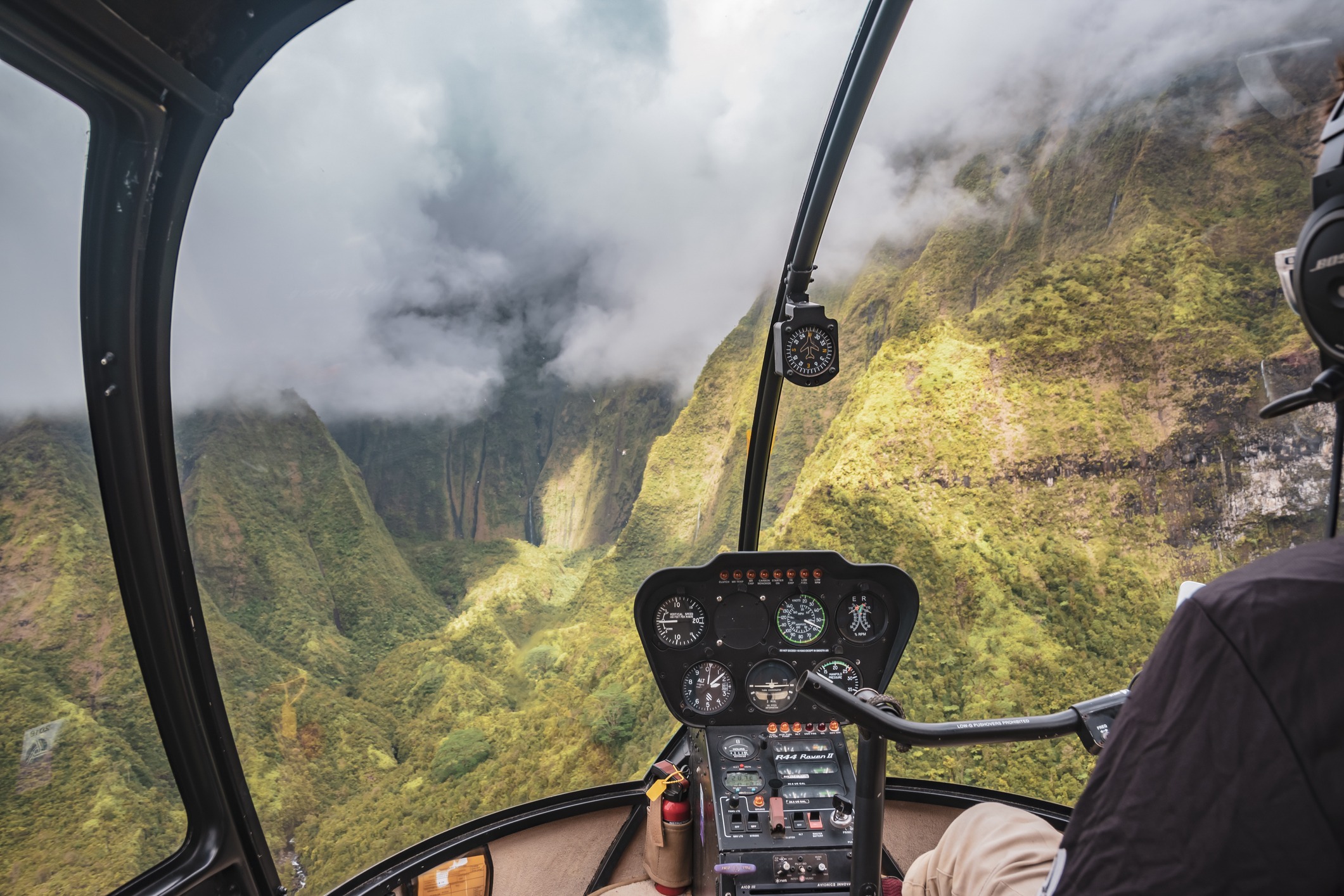 Helicopter View of Hawaii