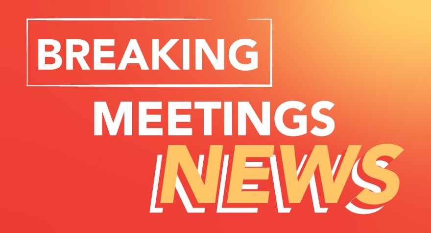 Breaking News in Meetings Banner Image