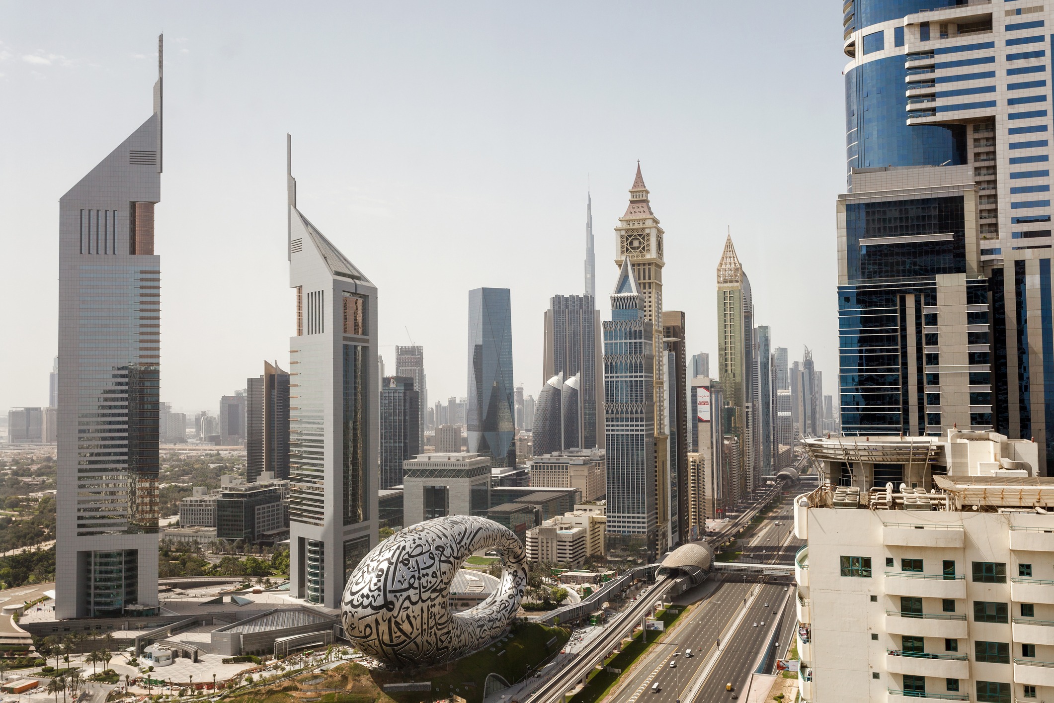 Sheikh Zayed Road in dubai