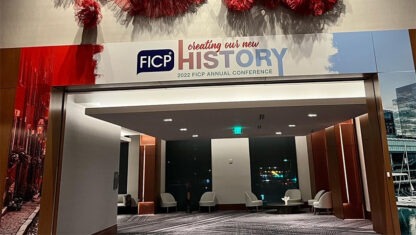 entrance to ficp22 event