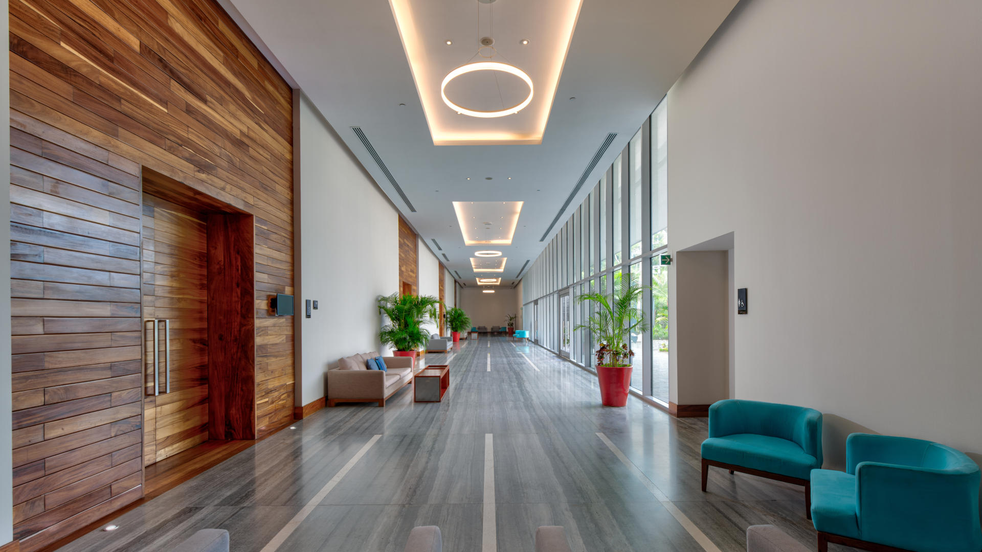 corridor at Hilton Vallarta RivieraAll-Inclusive Resort