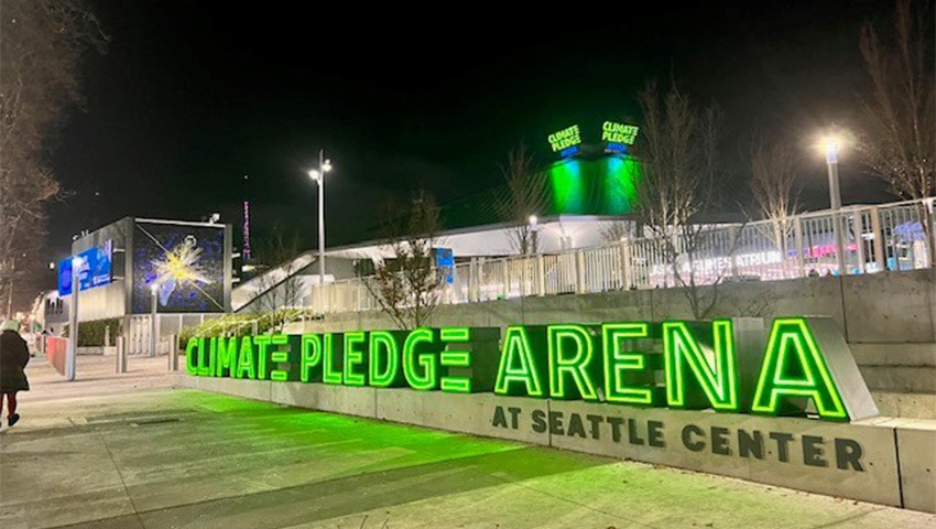 climate pledge arena exterior