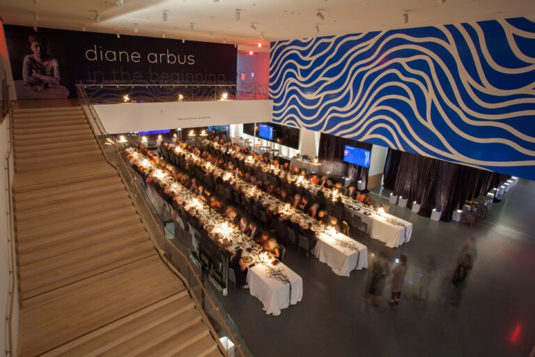 Director's Circle Dinner at hellen and charles schwab hall in San Francisco Museum of Modern Art
