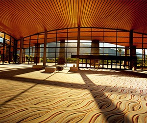 inside ballroom of palm springs convention center