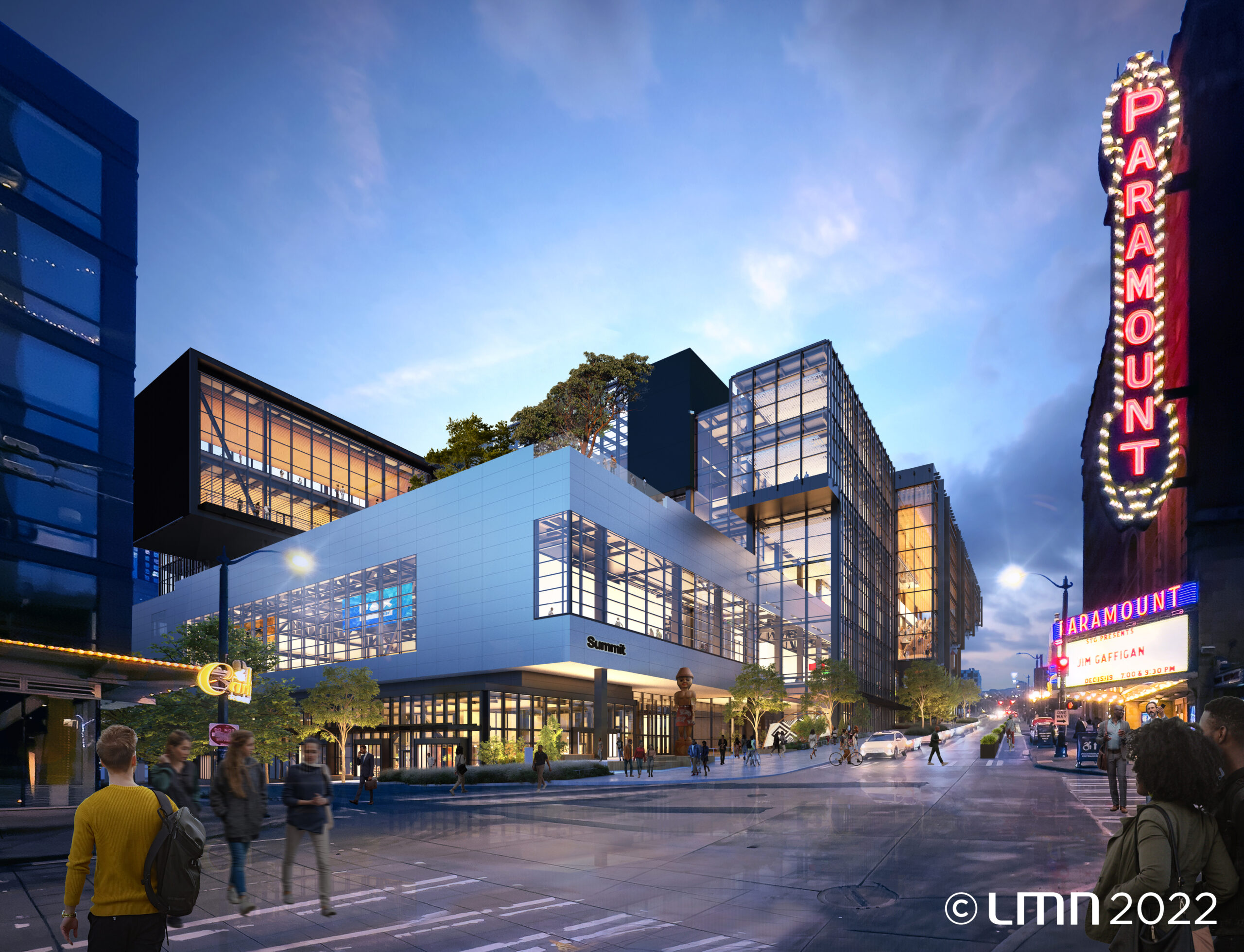 rendering of summit building in seattle, washington