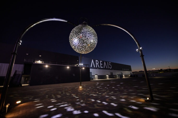 area15's a-lot space at night