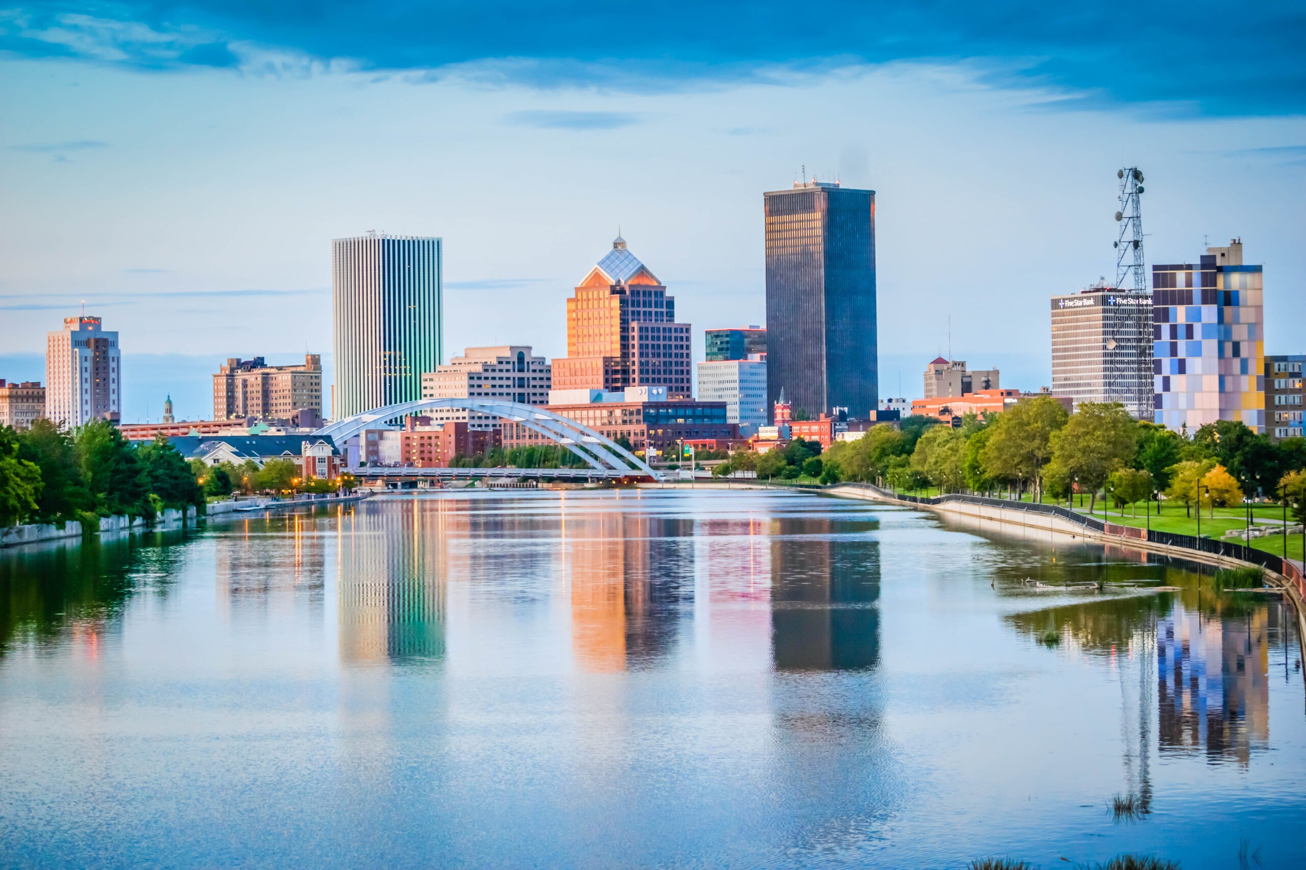 Skyline of Rochester New York