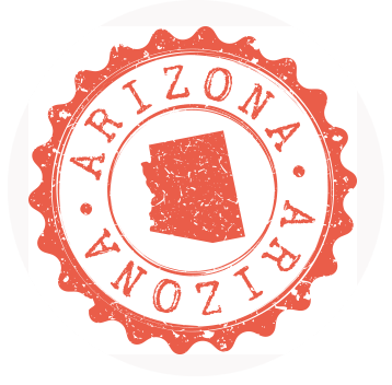 orange arizona stamp