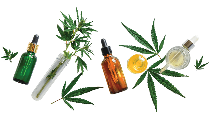 various medical cannabis products