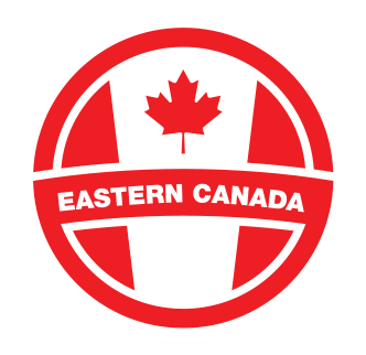 red eastern canadian stamp