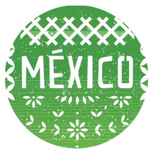 green Mexico stamp