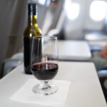 bottle and drink in flight