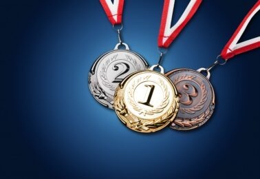 winning medals