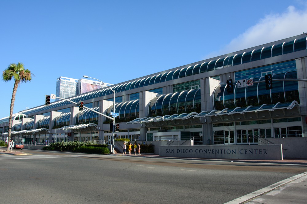 exterior of san diego convention center