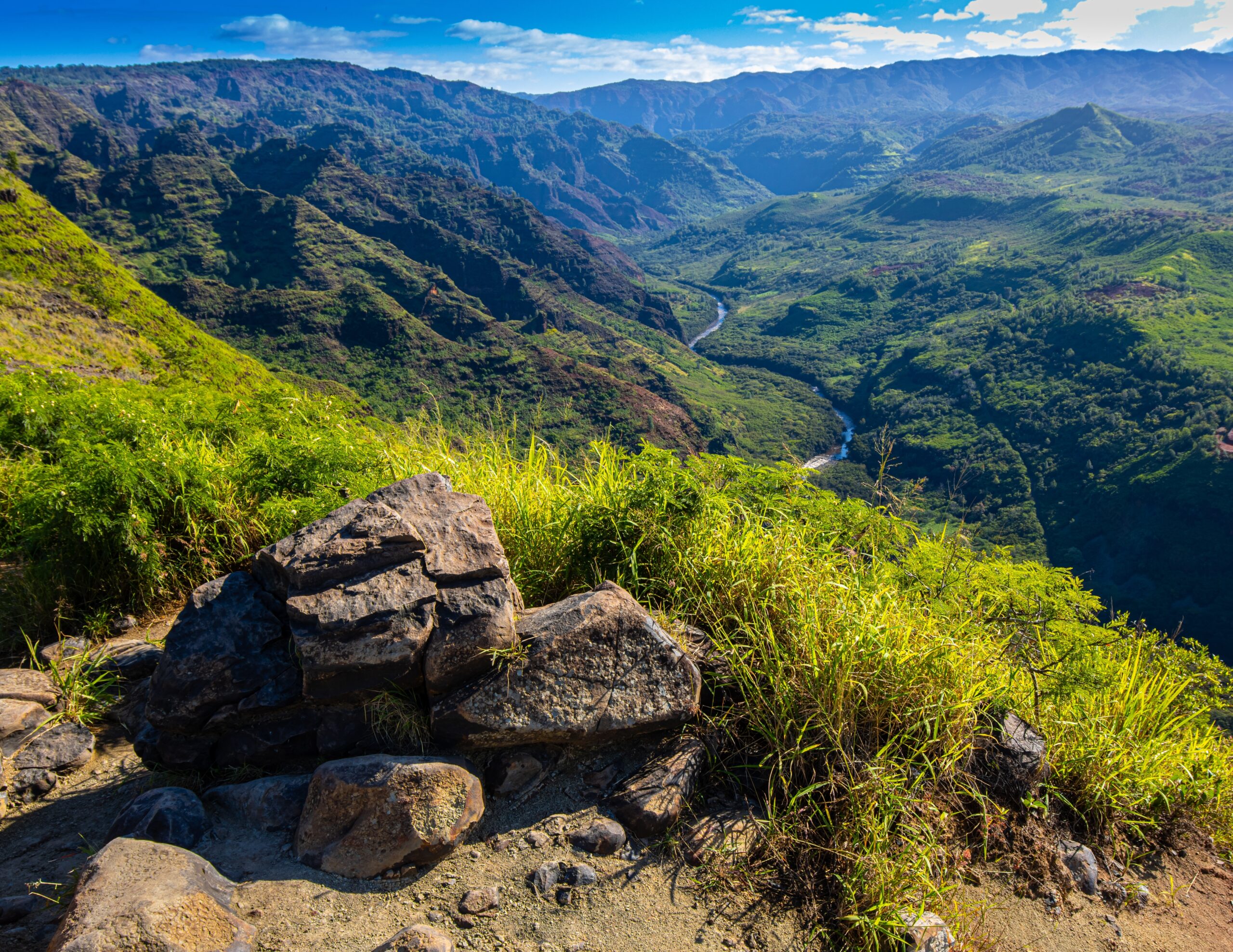 view of mountains