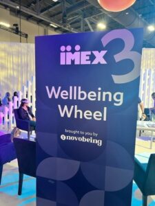 sign, wellbeing wheel with RV goggles