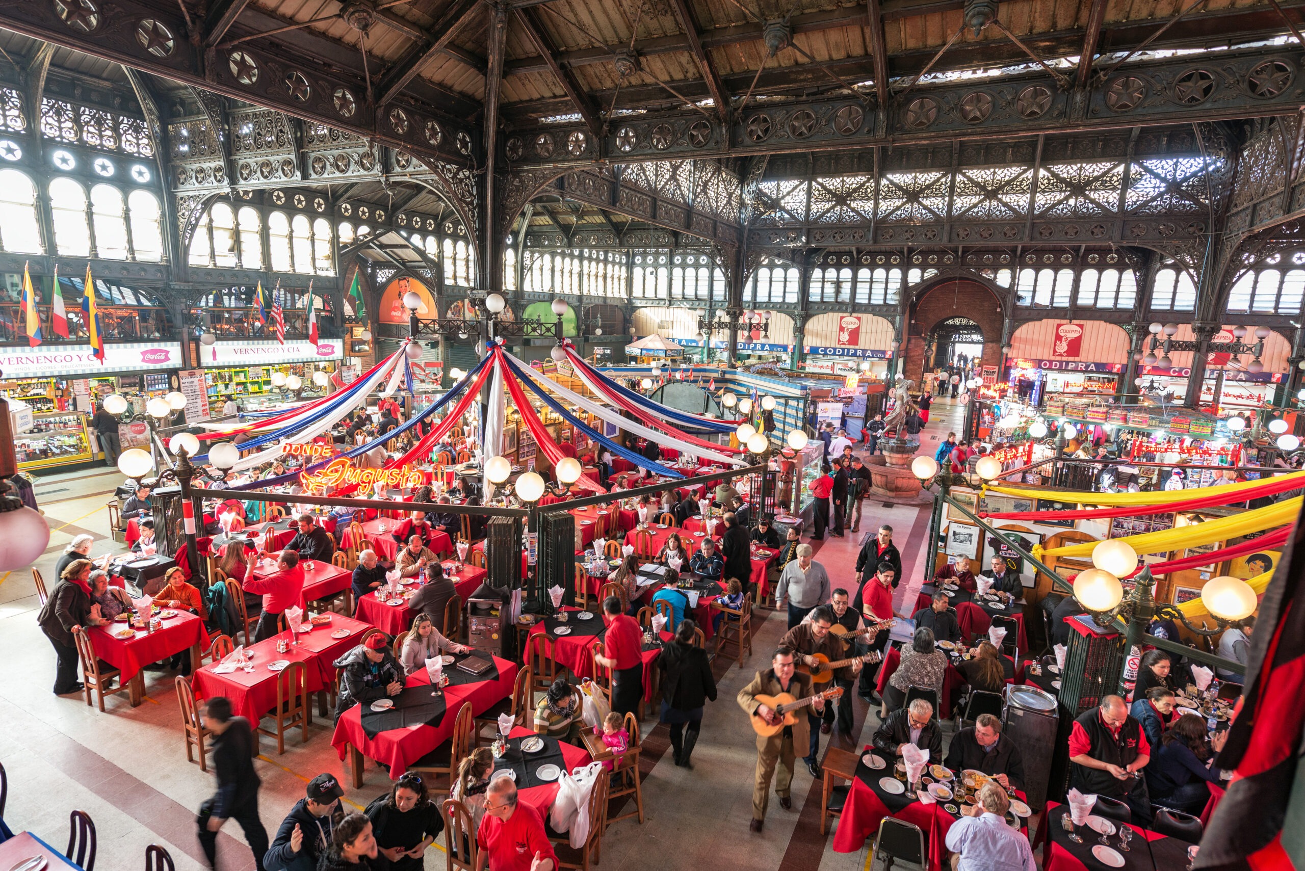 central market of santiago in chile