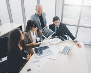 professionals discuss effects of solar panels