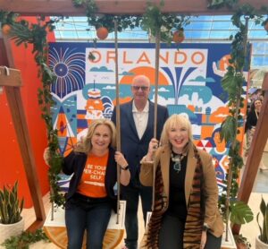 Casandra Matej, CEO of Visit Orlando and Marin Bright, CEO, Smart Meetings