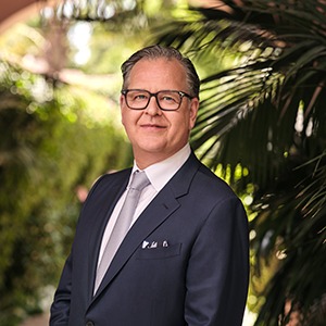Headshot of Christoph Moje, general manager of Hotel Bel-Air, for Smart Moves