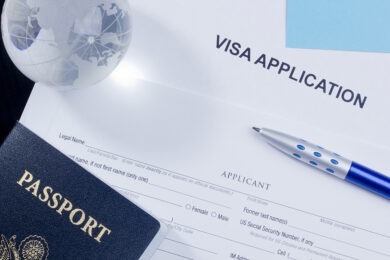 Visa passport, visa application,