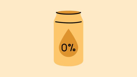 illustration of 0% can