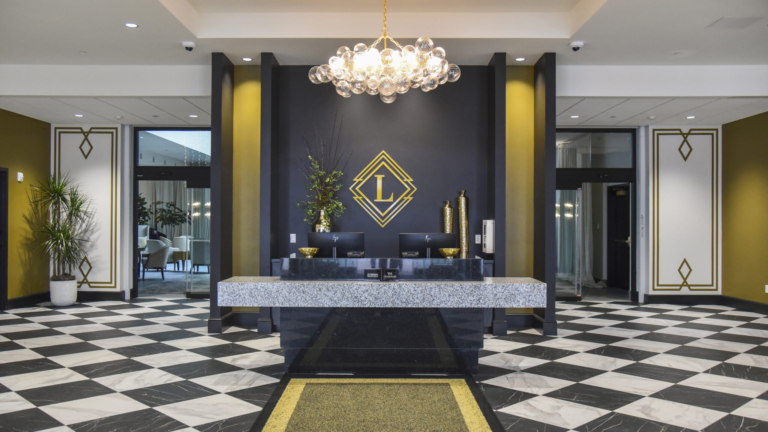 New and Renovated Legacy Hotel Lobby