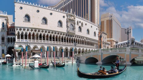 The Venetian Las Vegas Exterior Gondola