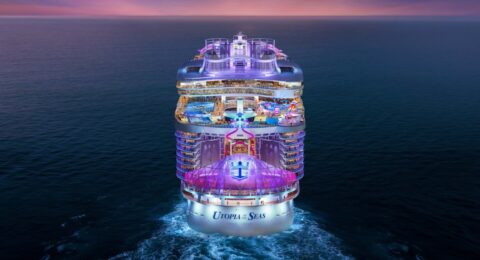 Caribbean cruise Utopia of the Sea ship at sea