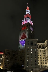 ASAE logo on Terminal Tower