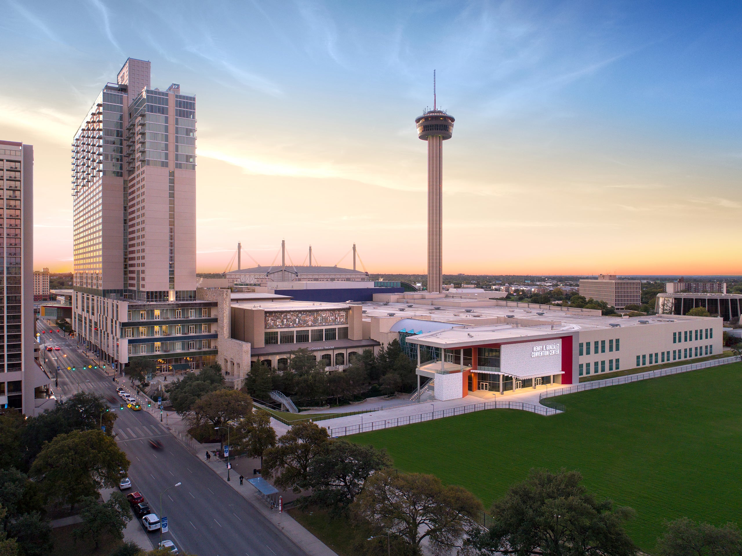 Grand Hyatt San Antonio River Walk exterior