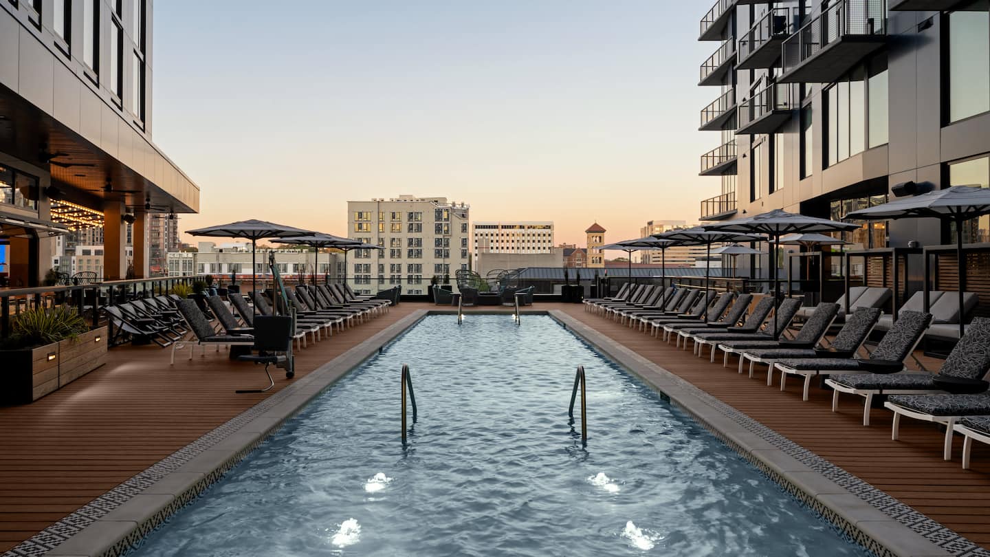 Pool at the Hotel Fraye, Curio Collection by Hilton