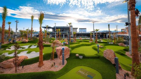 PopStroke mini golf course in Las Vegas