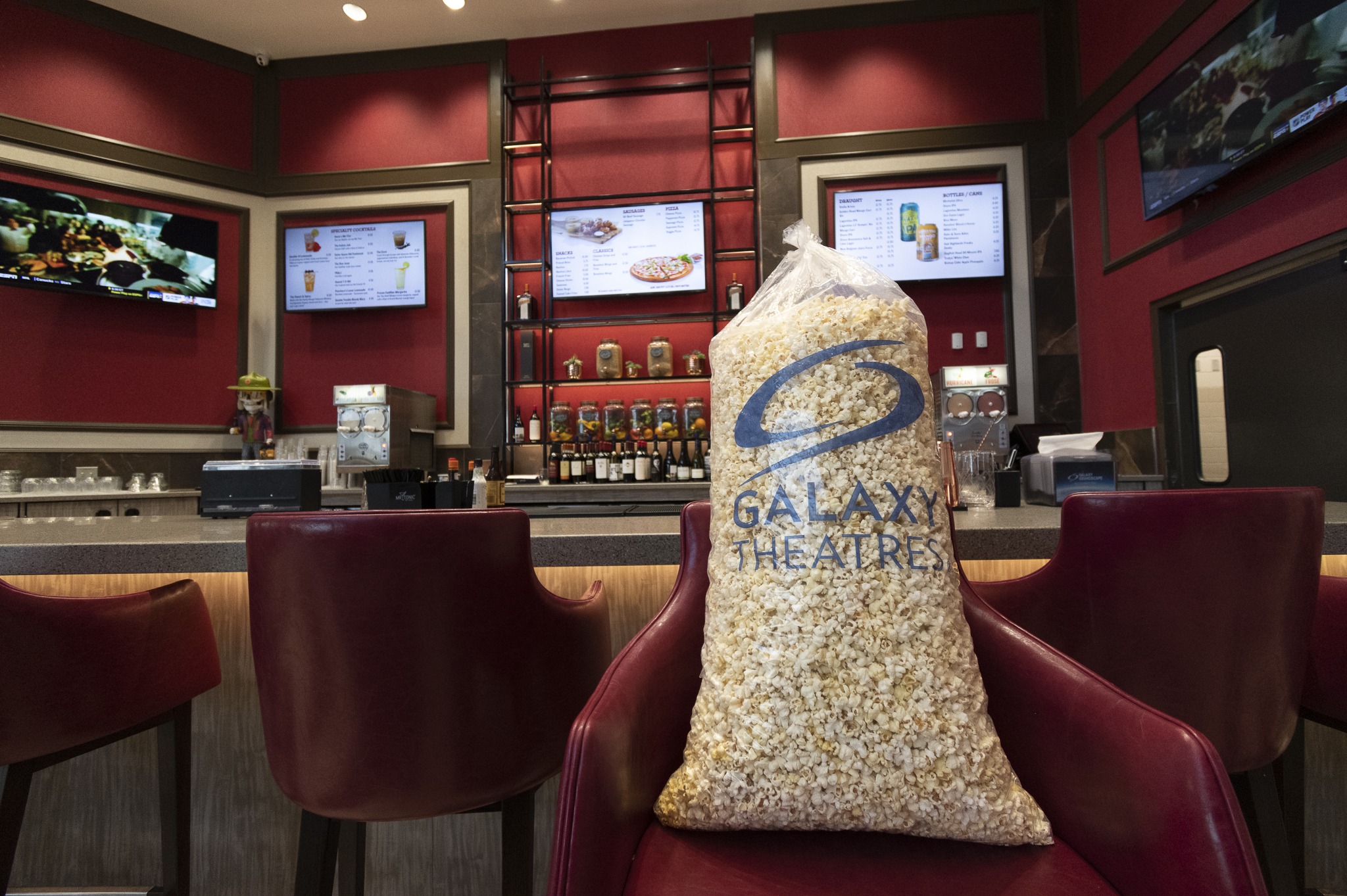 Galaxy Theatres Grandscape Popcorn + Bar, Photo Courtesy of Galaxy Theatres Grandscape,