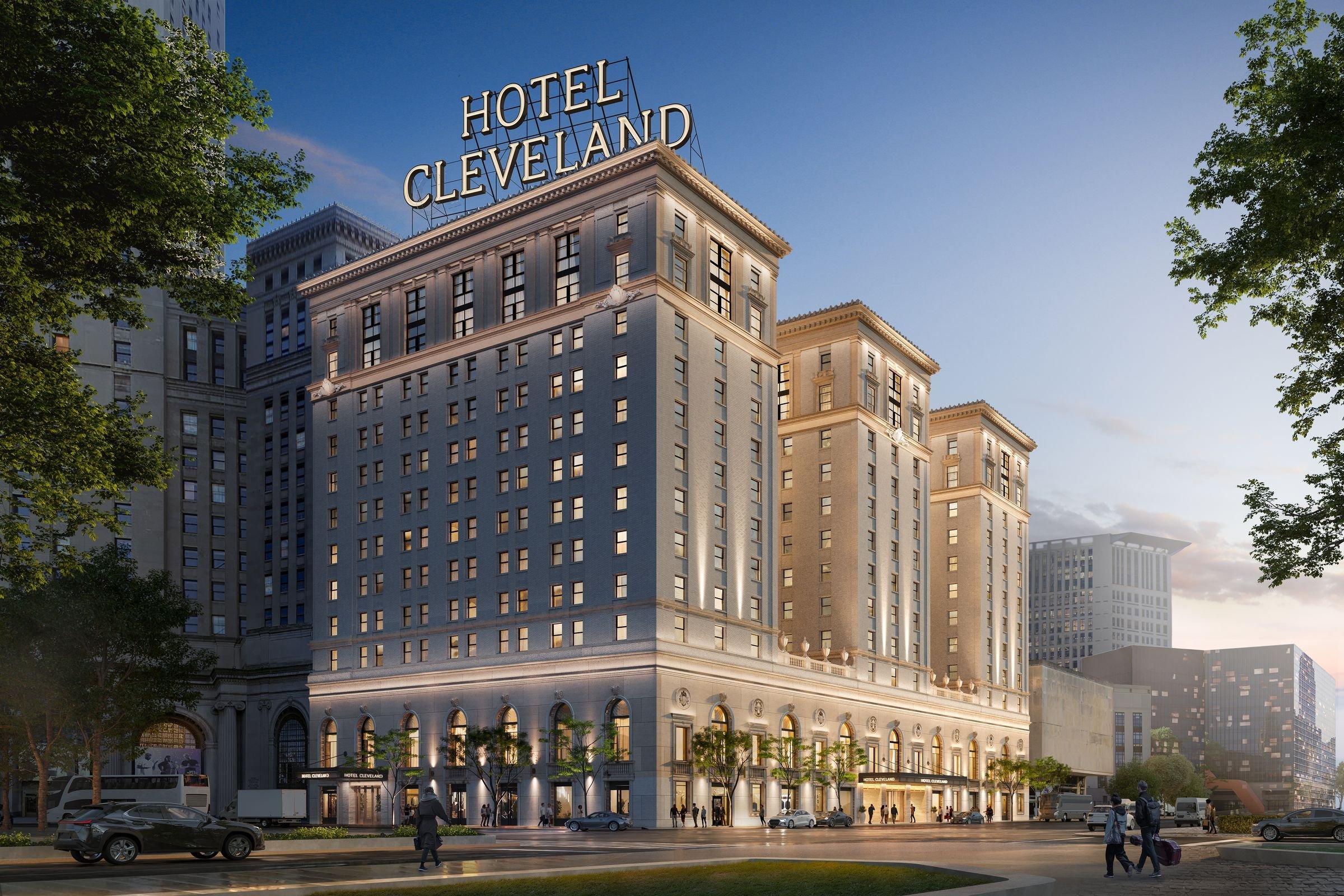 Hotel Cleveland exterior