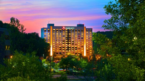 New and Renovated feature image for 10/30/2024 of Pittsburgh Marriott Airport exterior