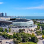 view of downtown Chicago and Soldier Field from Hampton Inn & Suites Chicago Medical District UIC for New and Renovated feature image for 11/13/2024