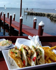 Food at Snook’s Bayside Restaurant, Lunch