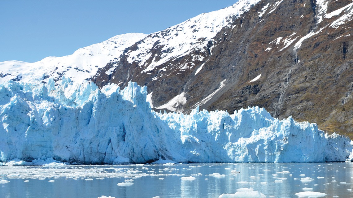 Glacier in Prince William Sound